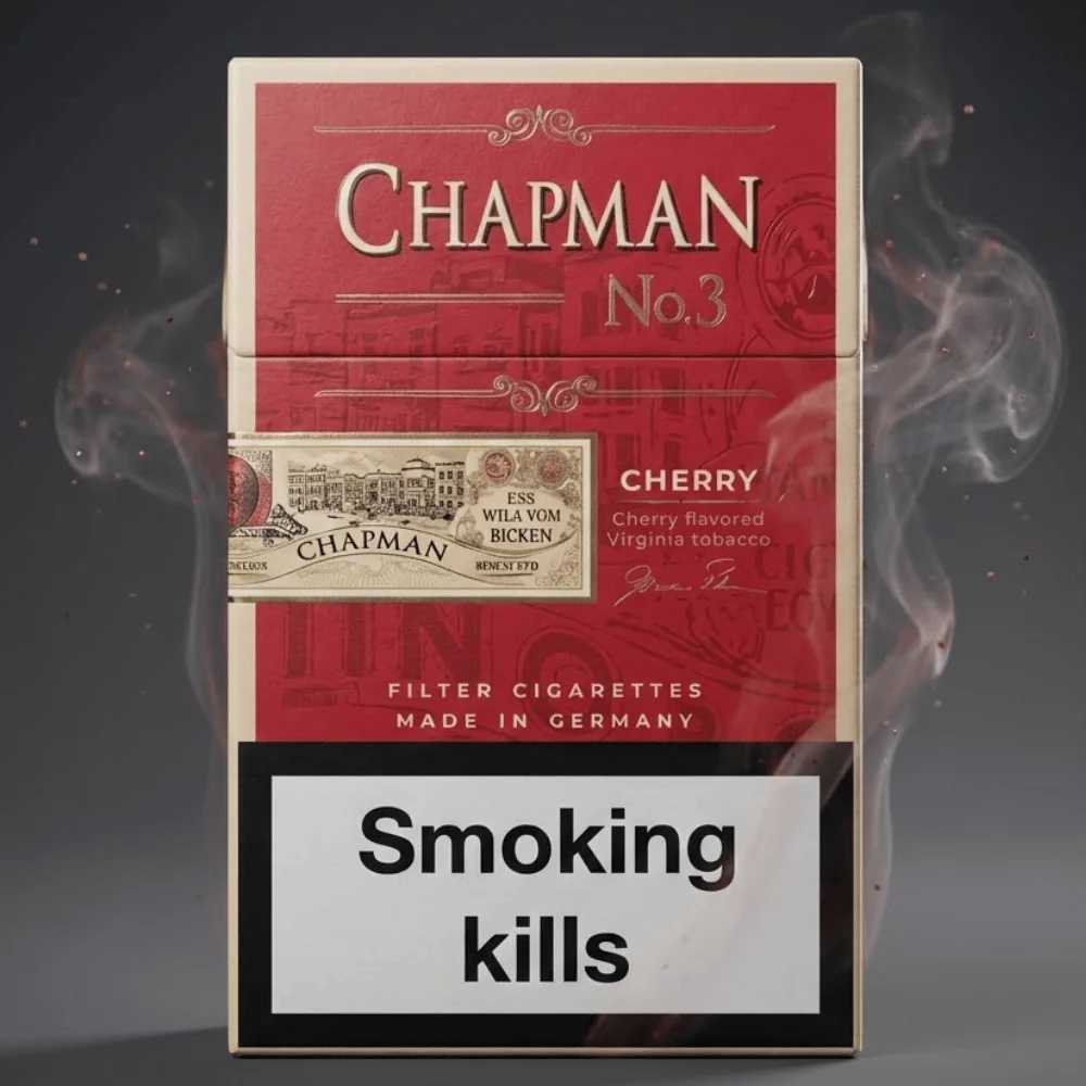 Chapman No 3 Cherry sigara - Tatlı Kiraz aromalı